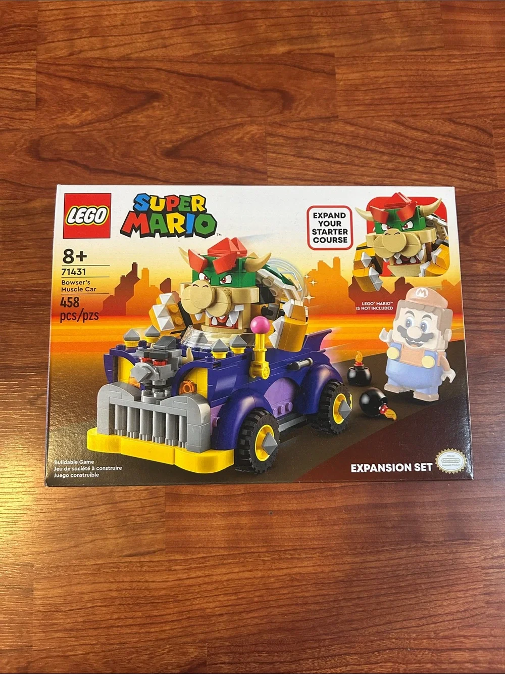 LEGO Super Mario Bowser's Muscle Car Expansion Set Model #71431